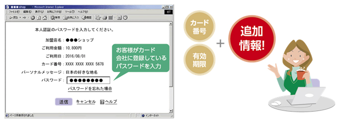 パスワードの入力追加（例）